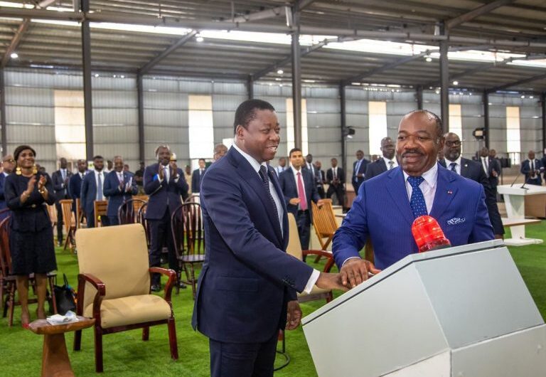 Au Gabon, le président togolais, Faure Gnassingbé visite la Zone économique spéciale (ZES) de Nkok