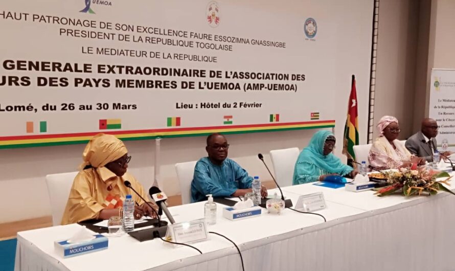Les médiateurs de l’UEMOA en assemblée générale extraordinaire à Lomé