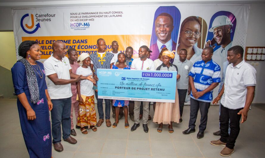 Carrefour Jeunes spécial de tindjasse : 11 projets ont reçu un financement de un million chacun