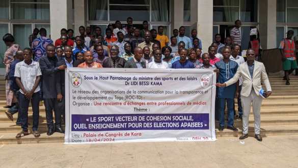 Pour des élections apaisées au Togo: ROC- TD organise une rencontre avec les professionnels des médias à kara