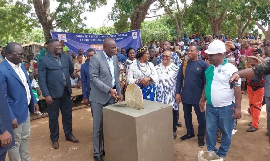 Le préfet Colonel Djato Nadjindo surveille les actions concrétisées par le chef de l’État Faure Gnassingbé dans le moyen-Mono