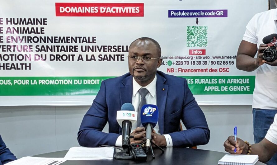 Pour l’accélération de la couverture sanitaire des paysans et des personnes vivant en zone rurales,   AIMES-AFRIQUE mobilise les OSC Africaines 