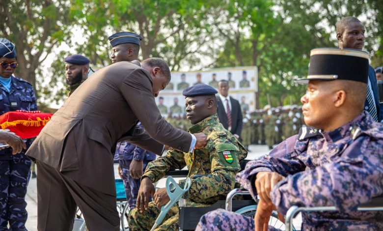 TOGO : Les victimes de l’ opération Koudjouaré décorés par le Chef de l’état