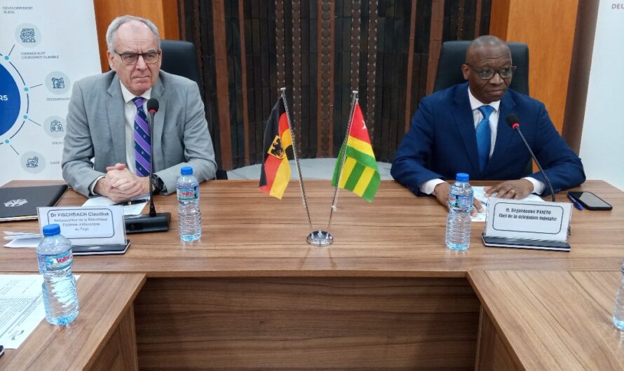 COOPERATION : l’ Allemagne et le Togo font le bilan des projets mis en œuvre pendant 3 ans de partenariats à Lomé