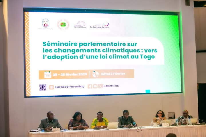 TOGO : Après deux jours d’activités, le séminaire parlementaire sur les changements climatiques s’est achevé sur une note de satisfaction