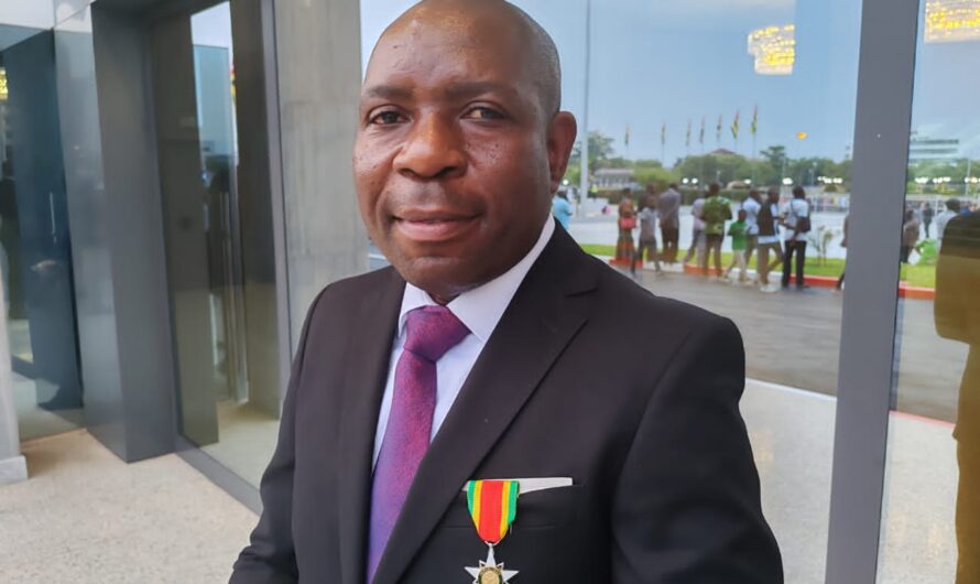 TOGO : Komla Jervis Zogbema distinguée au rang de chevalier de l’ordre du Mono
